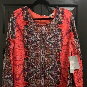 Dallin Chase multicolor print dress size L